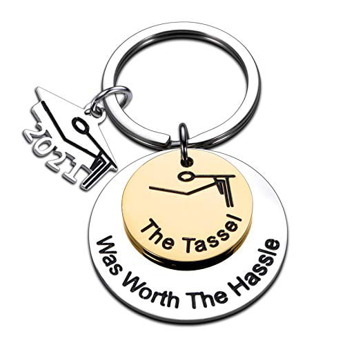 College Graduation For Son From Mom Keychain 2021 Graduate For Him Gift